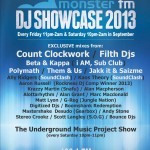 Monster FM DJ Showcase 2013